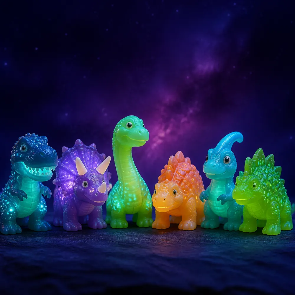 Glow-in-the-Dark Dino Set