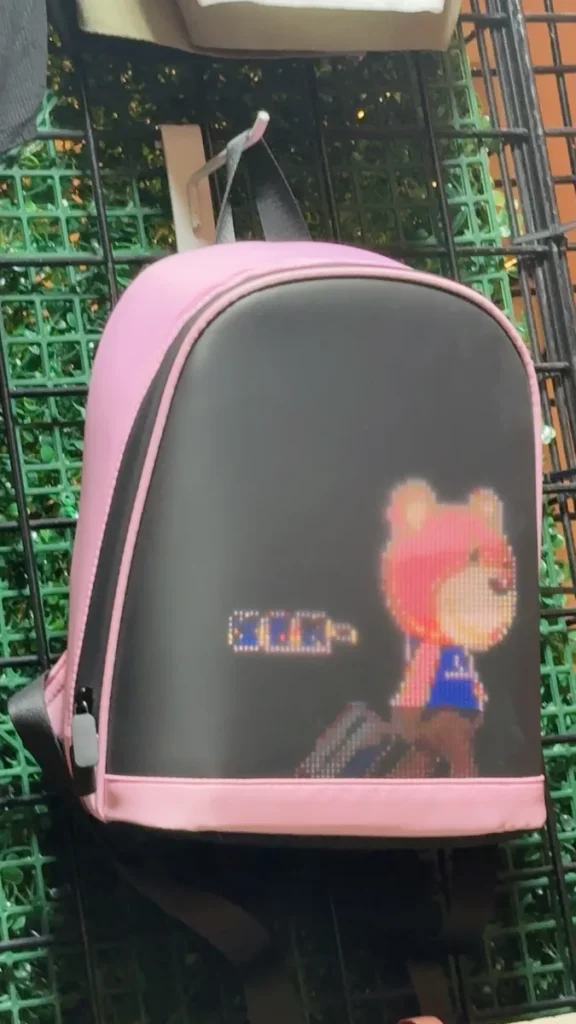 Pixel-Art Mini Backpack